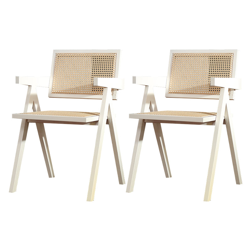 Contemporary Dining Room King Louis Back Solid Wood Dining Chair