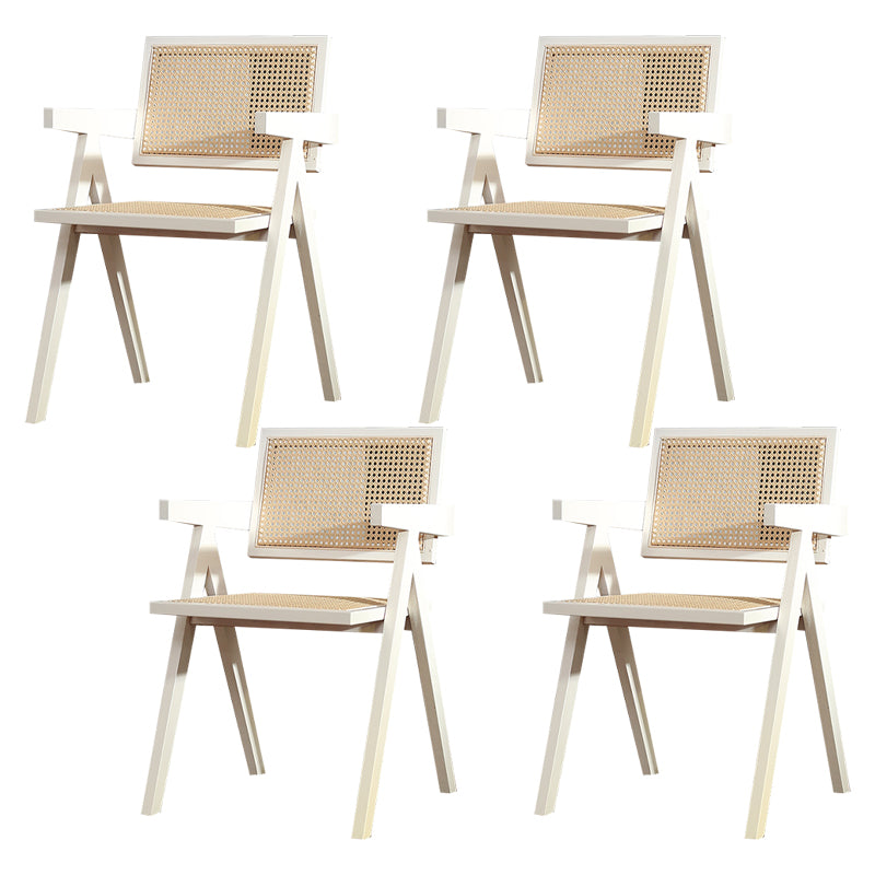 Contemporary Dining Room King Louis Back Solid Wood Dining Chair
