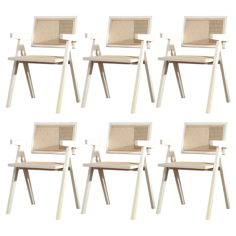 Contemporary Dining Room King Louis Back Solid Wood Dining Chair
