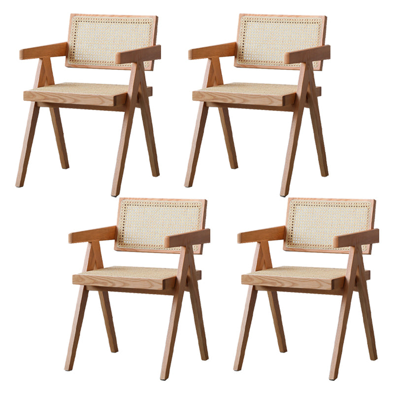 Contemporary Dining Room King Louis Back Solid Wood Dining Chair