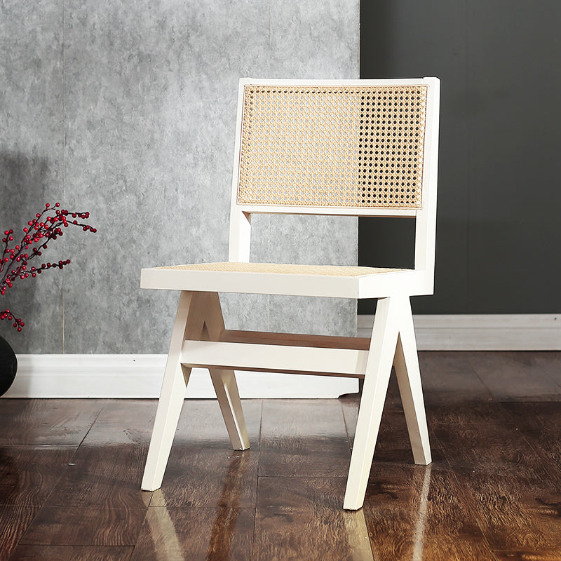 Contemporary Dining Room King Louis Back Solid Wood Dining Chair