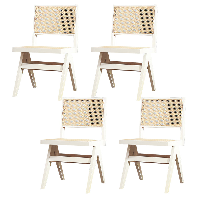 Contemporary Dining Room King Louis Back Solid Wood Dining Chair