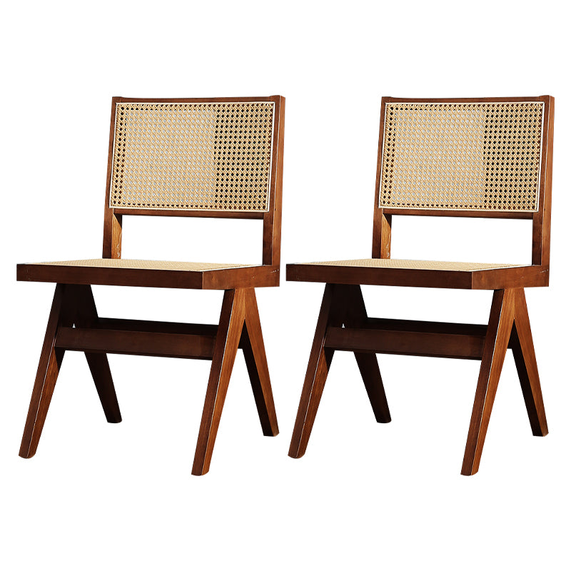 Contemporary Dining Room King Louis Back Solid Wood Dining Chair