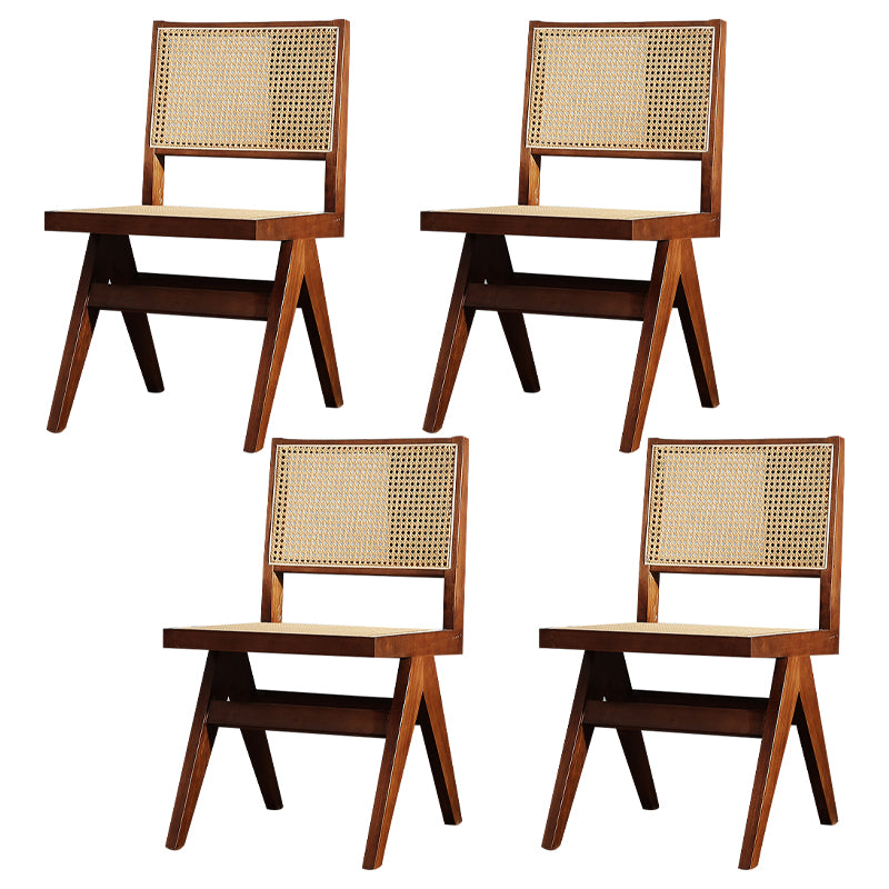 Contemporary Dining Room King Louis Back Solid Wood Dining Chair