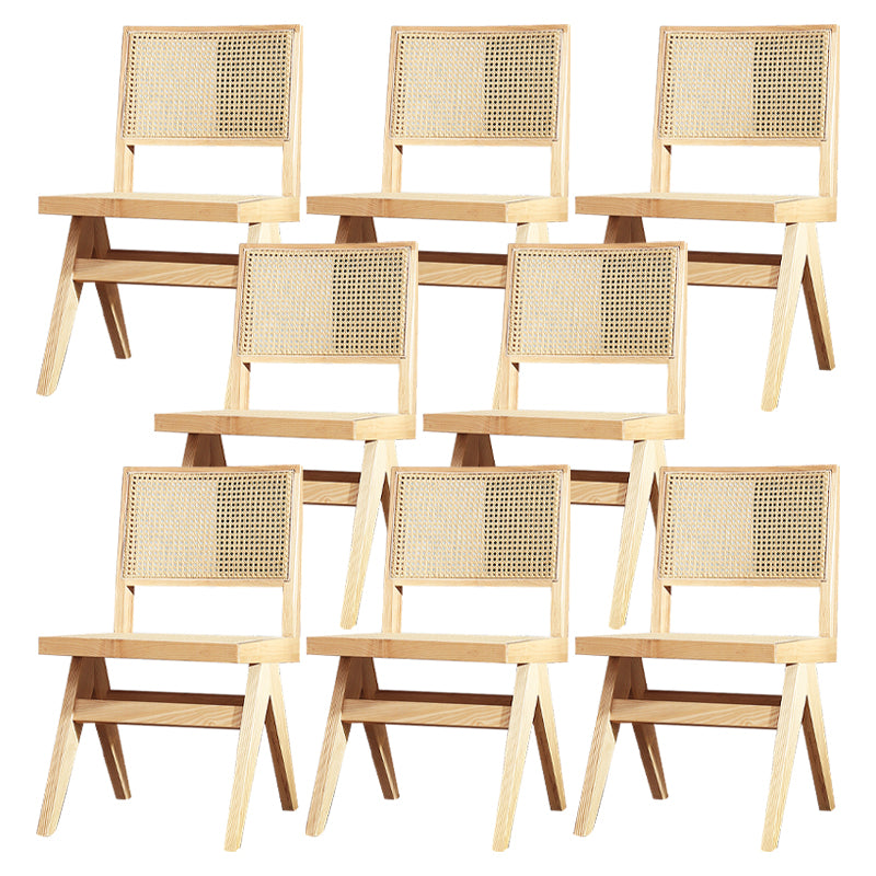 Contemporary Dining Room King Louis Back Solid Wood Dining Chair