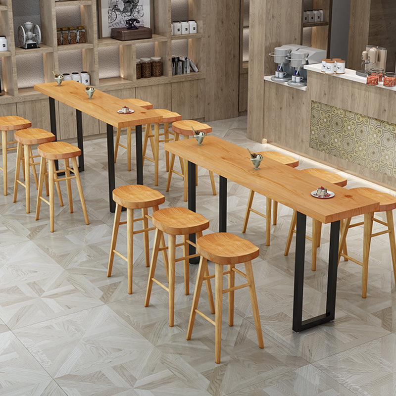 1/2/9 Pieces Contemporary Solid Wood Bar Set for Living Room