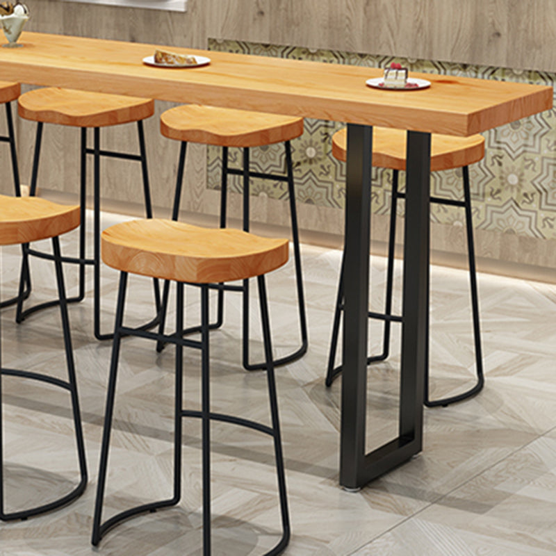 1/2/9 Pieces Contemporary Solid Wood Bar Set for Living Room