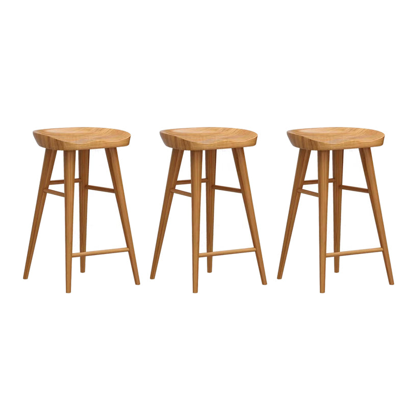 Modern Rectangle 1/3/7 Pcs Pine Wood Bar Set for Living Room