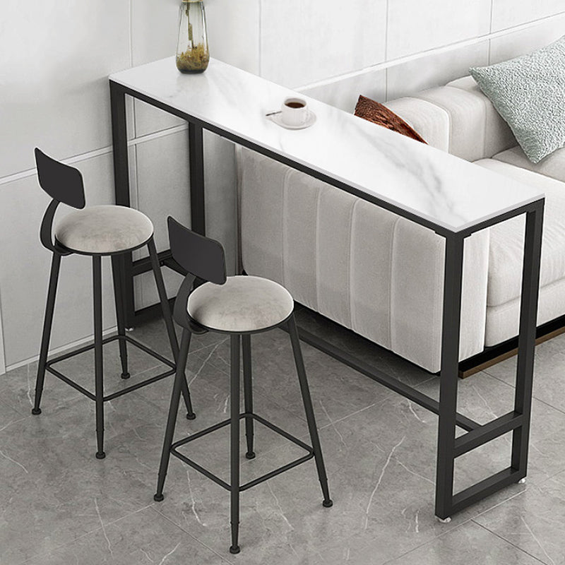 Modern Style 2/3/5 Pieces Stone Rectangular Bar Table Set for Living Room