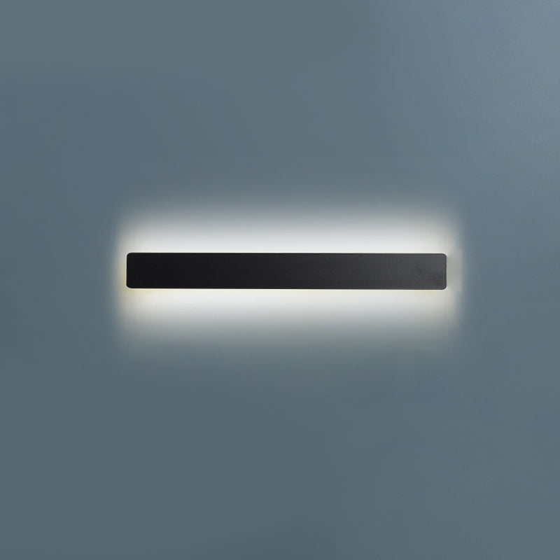 Modern Style Minimalist LED Wall Light Sconce with Acrylic Shade for Washroom