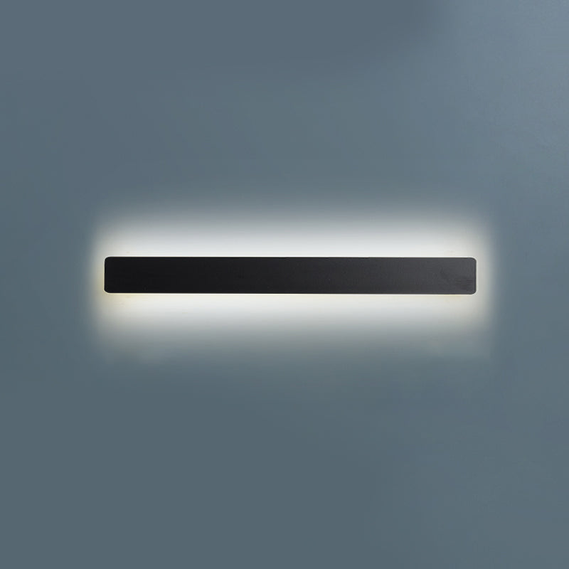 Modern Style Minimalist LED Wall Light Sconce with Acrylic Shade for Washroom