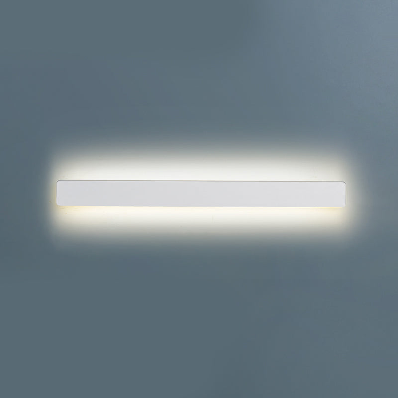 Modern Style Minimalist LED Wall Light Sconce with Acrylic Shade for Washroom