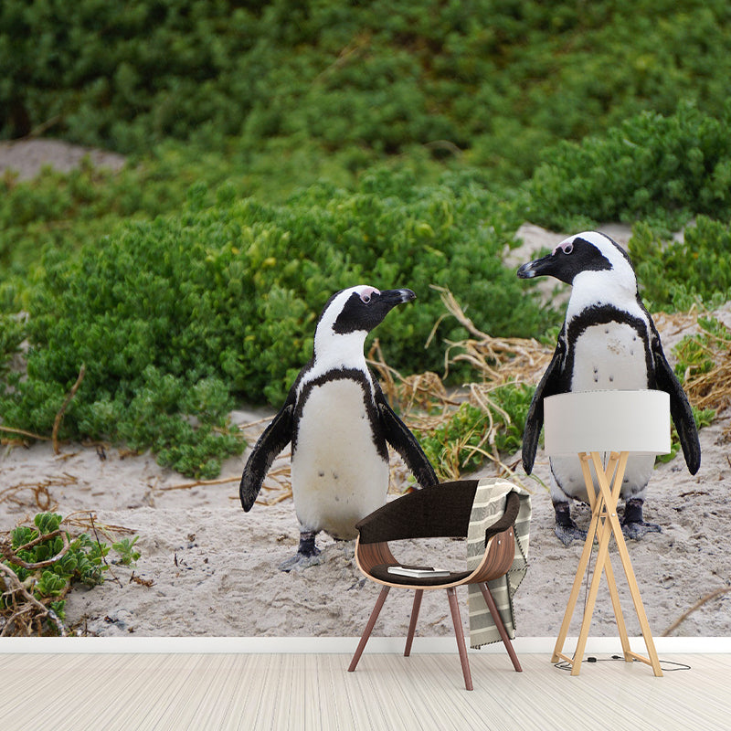 Photography Animal Pattern Mildew Wall Mural Horizontalt for Living Room