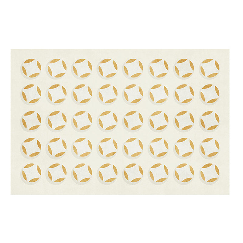 Simple Checkerboard Rug Polyester Indoor Rug Non-slip Area Carpet for Living Room and Bedroom