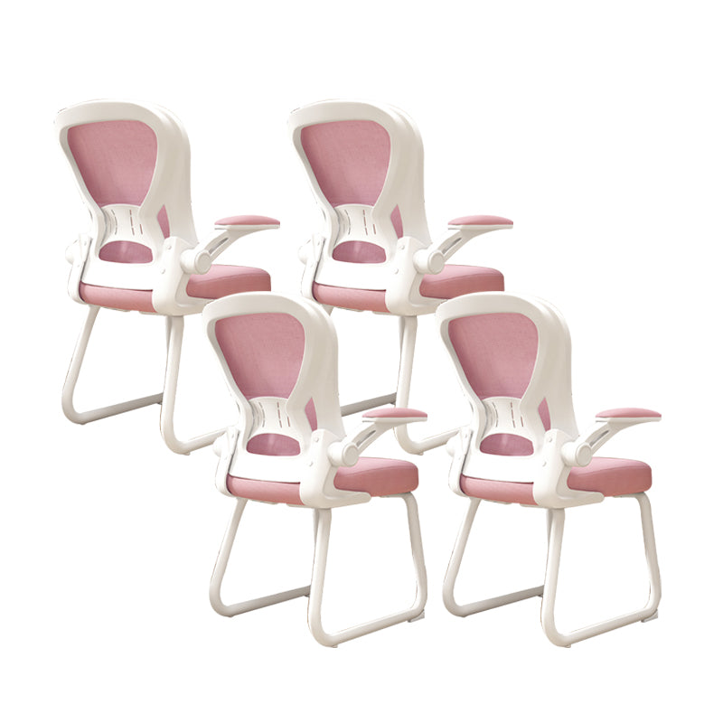 Contemporary Padded Arms Office Chair Ergonomic Desk Chair for Office