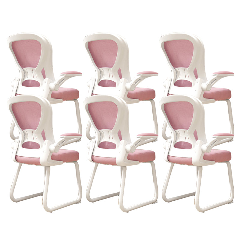 Contemporary Padded Arms Office Chair Ergonomic Desk Chair for Office