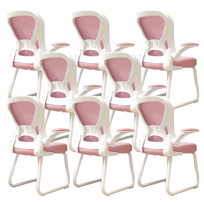 Contemporary Padded Arms Office Chair Ergonomic Desk Chair for Office