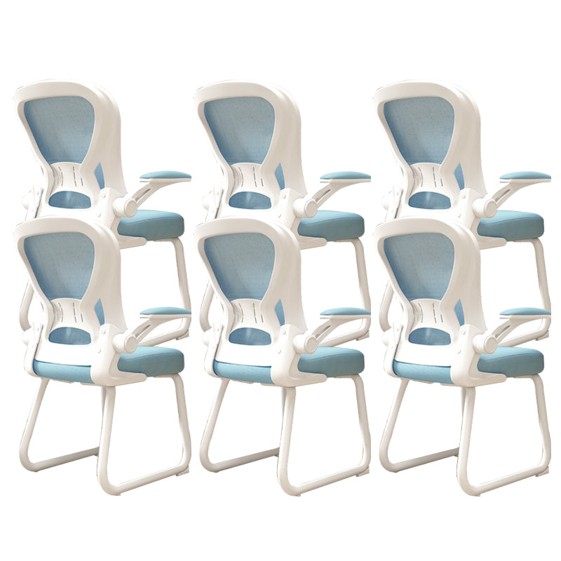Contemporary Padded Arms Office Chair Ergonomic Desk Chair for Office