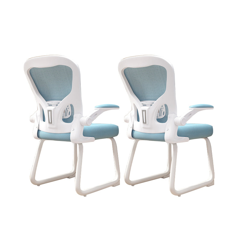 Contemporary Padded Arms Office Chair Ergonomic Desk Chair for Office
