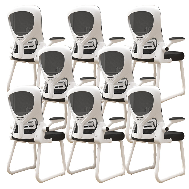 Contemporary Padded Arms Office Chair Ergonomic Desk Chair for Office