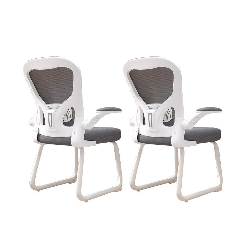 Contemporary Padded Arms Office Chair Ergonomic Desk Chair for Office