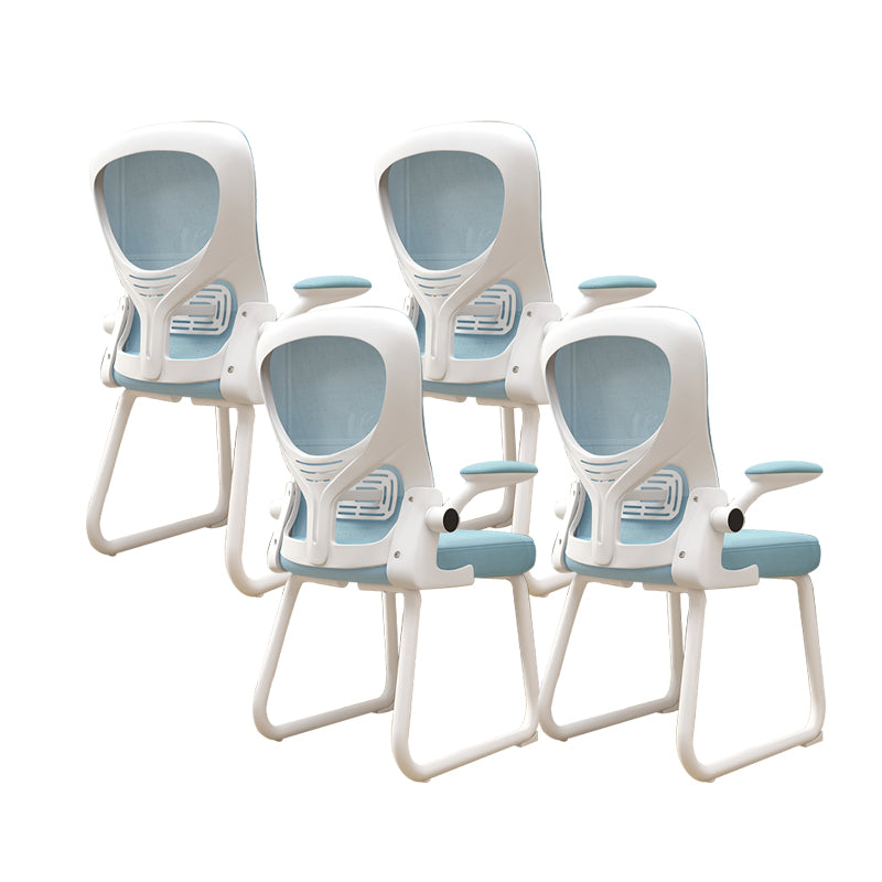 Contemporary Padded Arms Office Chair Ergonomic Desk Chair for Office