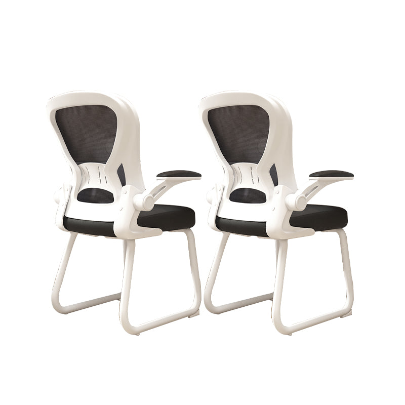 Contemporary Padded Arms Office Chair Ergonomic Desk Chair for Office