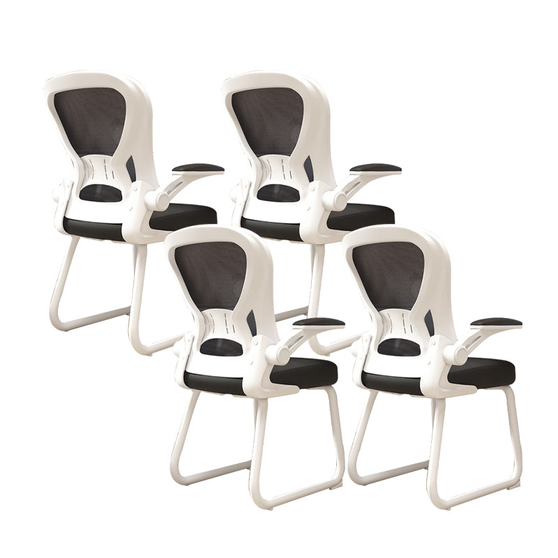 Contemporary Padded Arms Office Chair Ergonomic Desk Chair for Office