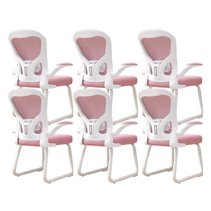 Contemporary Padded Arms Office Chair Ergonomic Desk Chair for Office