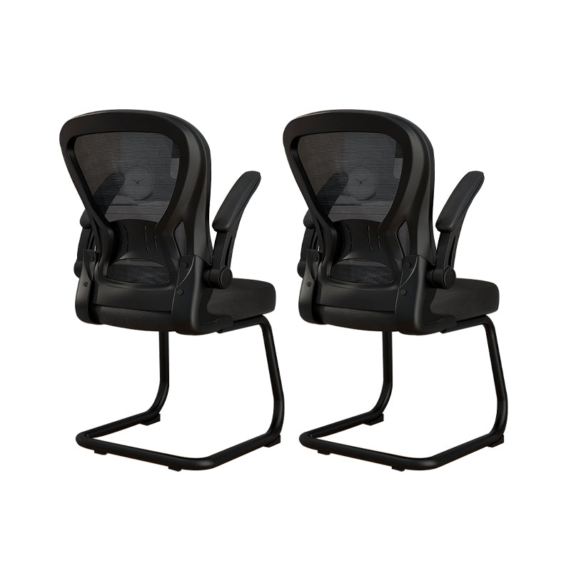 Contemporary Padded Arms Office Chair Ergonomic Desk Chair for Office