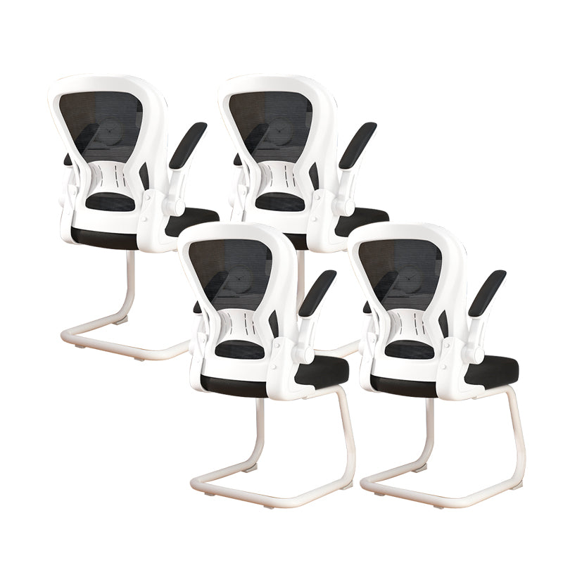 Contemporary Padded Arms Office Chair Ergonomic Desk Chair for Office