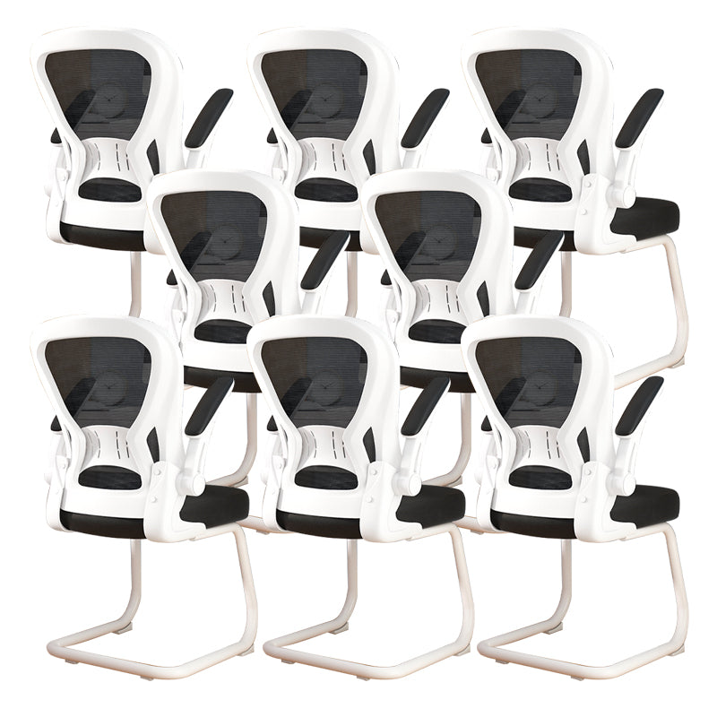 Contemporary Padded Arms Office Chair Ergonomic Desk Chair for Office