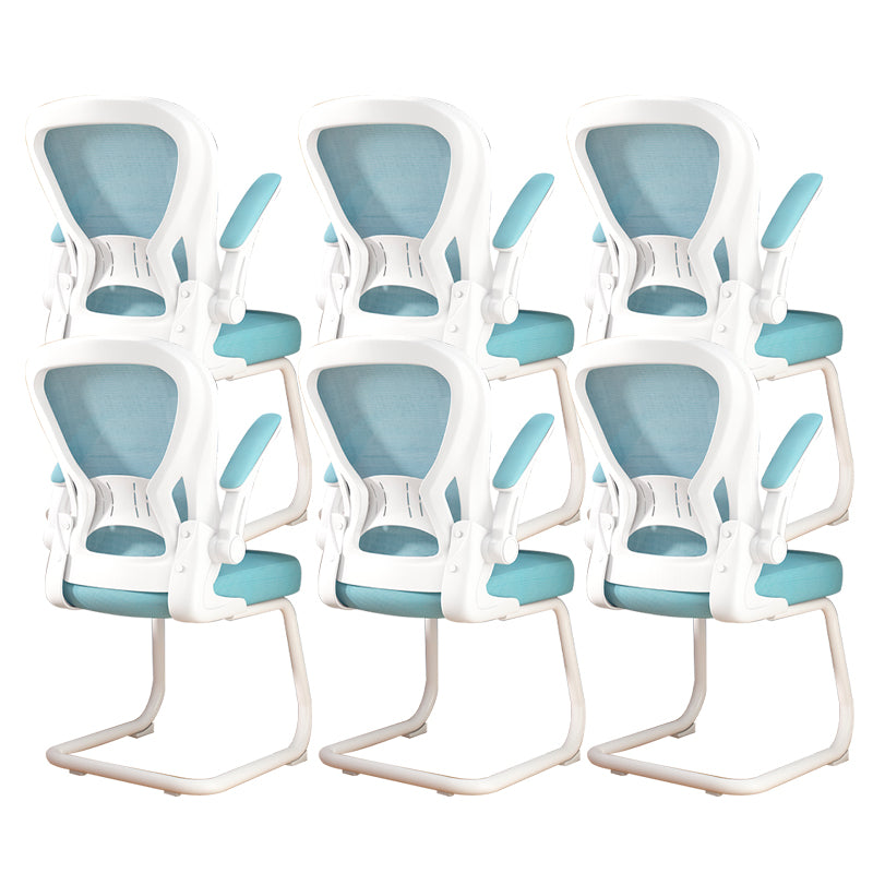 Contemporary Padded Arms Office Chair Ergonomic Desk Chair for Office