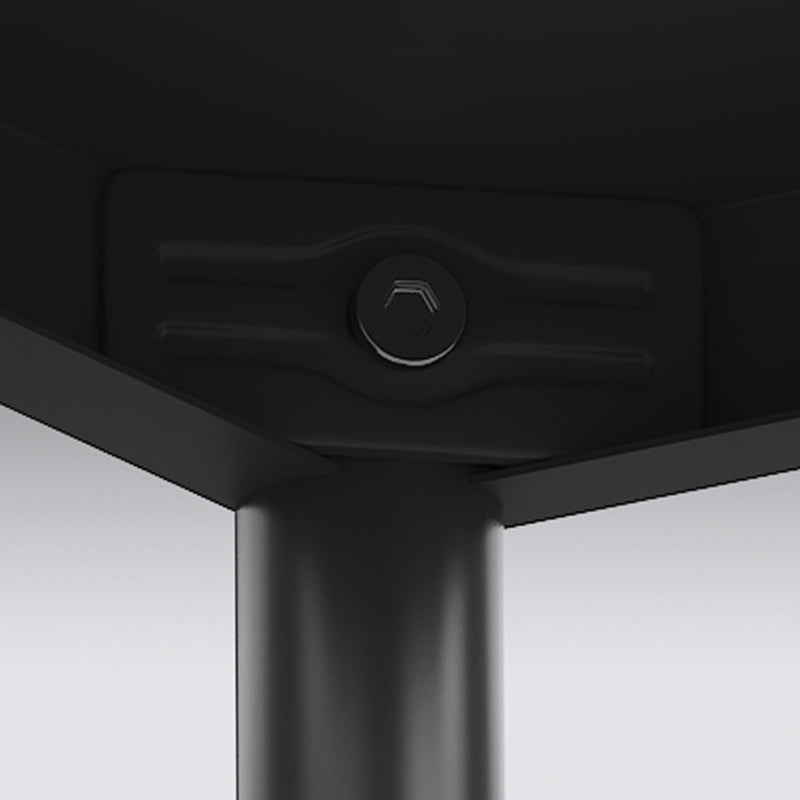 Modern Open Back Metal Shelf Bookcase Shelves Included for Home Office