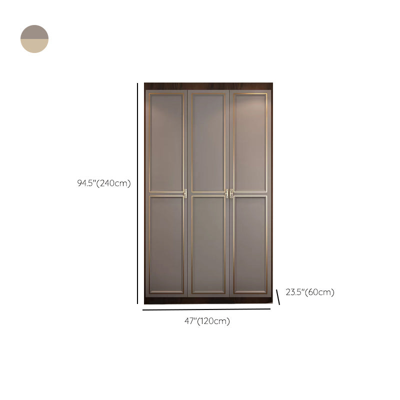 Modern Freestanding Wardrobe Engineered Wood Wardrobe Armoire