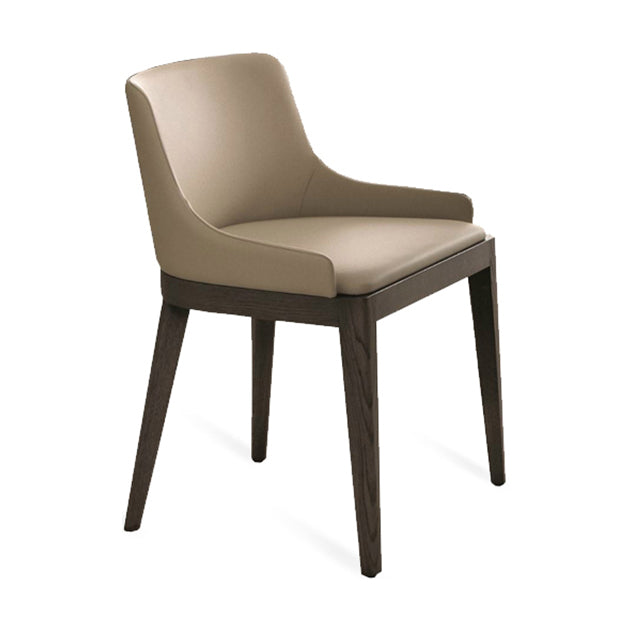 Faux Leather and Solid Wood Dining and Accent Chairs for Dining Room