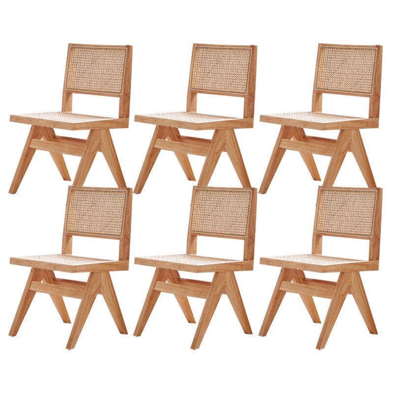 Contemporary Indoor Solid Wood King Louis Back Side Dining Chair