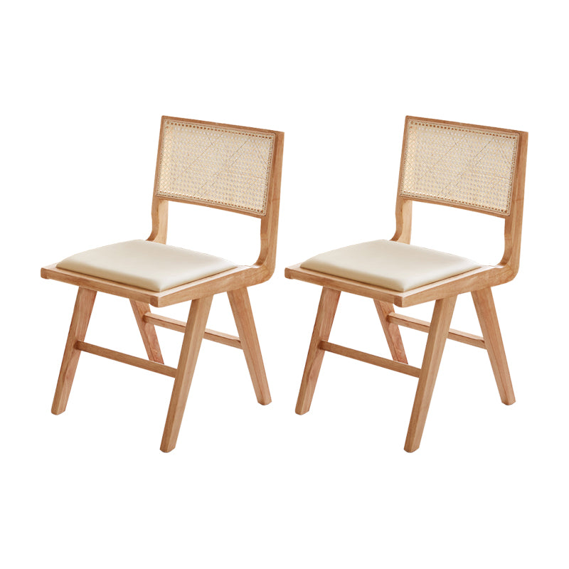 Contemporary Indoor Solid Wood King Louis Back Side Dining Chair