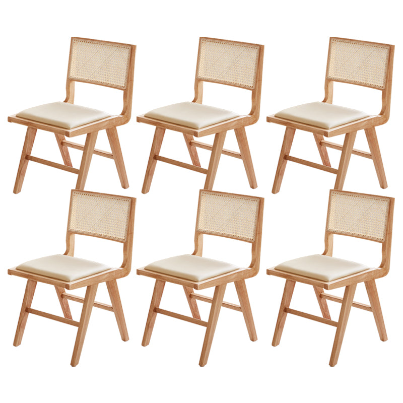 Contemporary Indoor Solid Wood King Louis Back Side Dining Chair