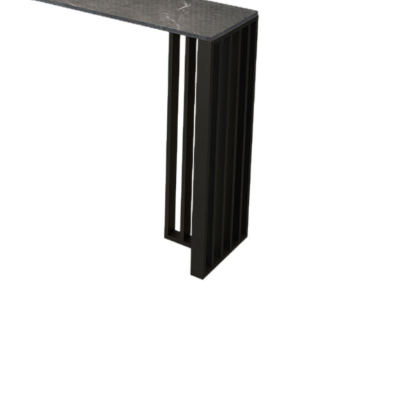 Modern Rectangle Sintered Stone Top Bar Table for Kitchen Dining Room