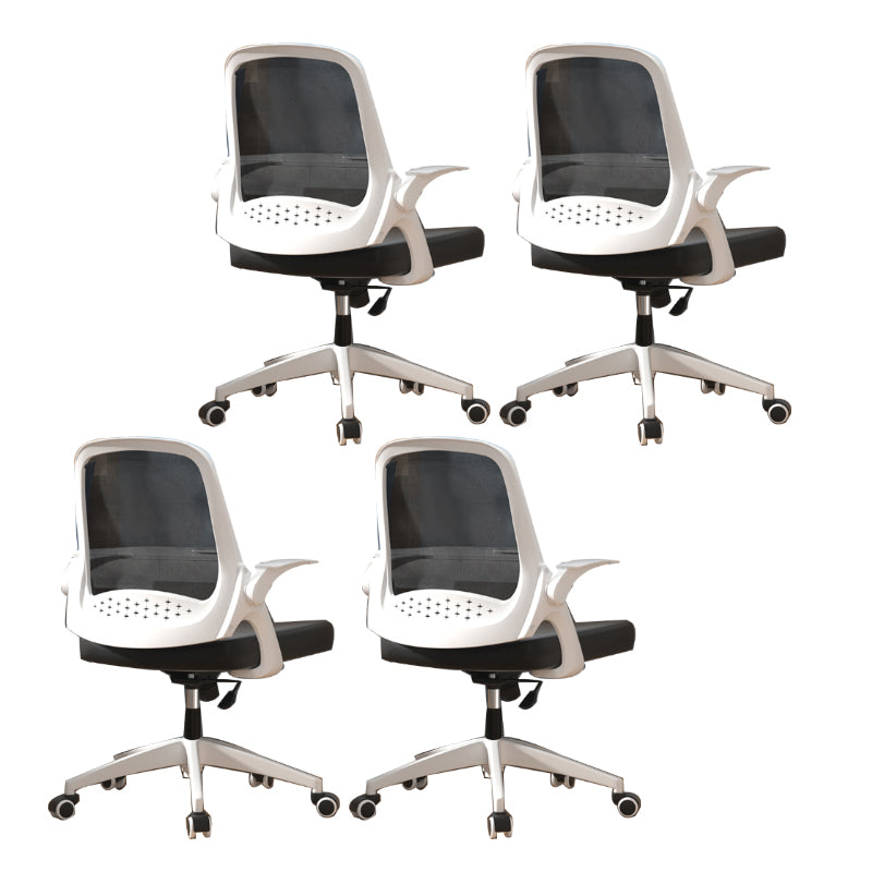Modern Style Office Chair Adjustable Seat Height with Wheels