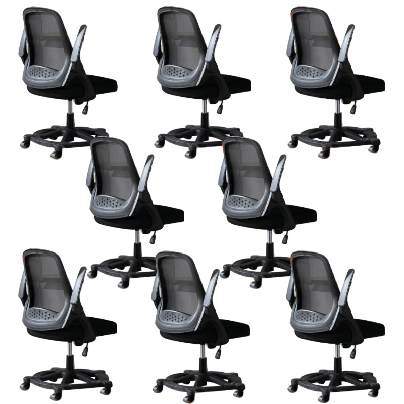 Modern Style Office Chair Adjustable Seat Height with Wheels