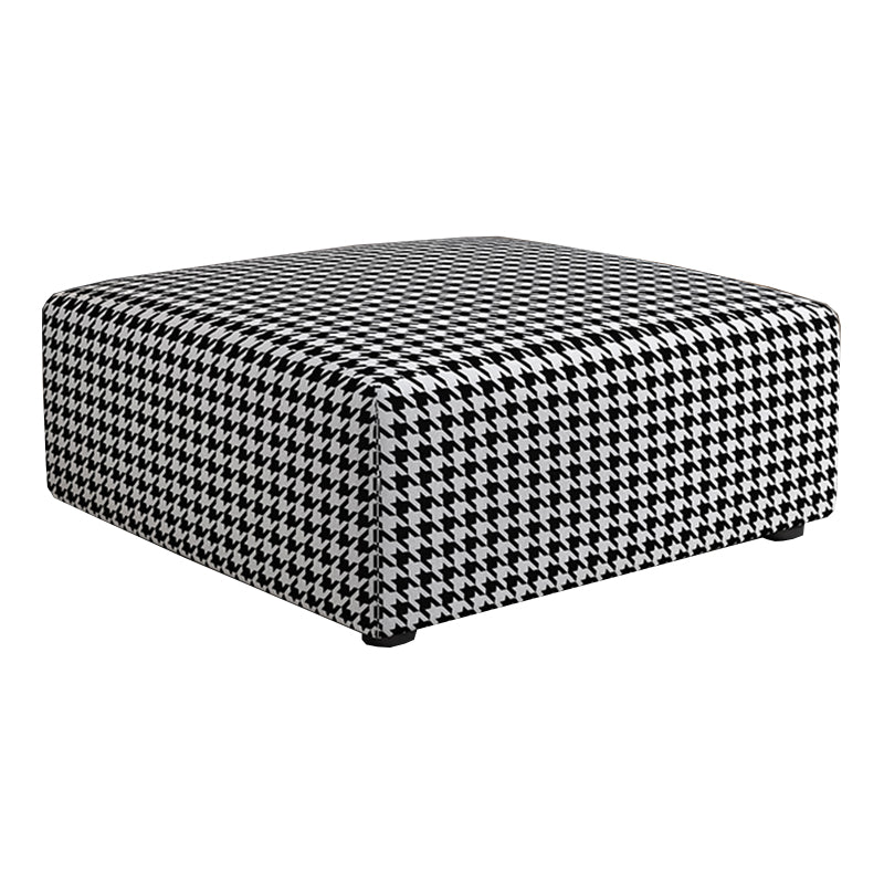 Rectangular Contemporary Ottoman Bedroom Foot Stool without Legs
