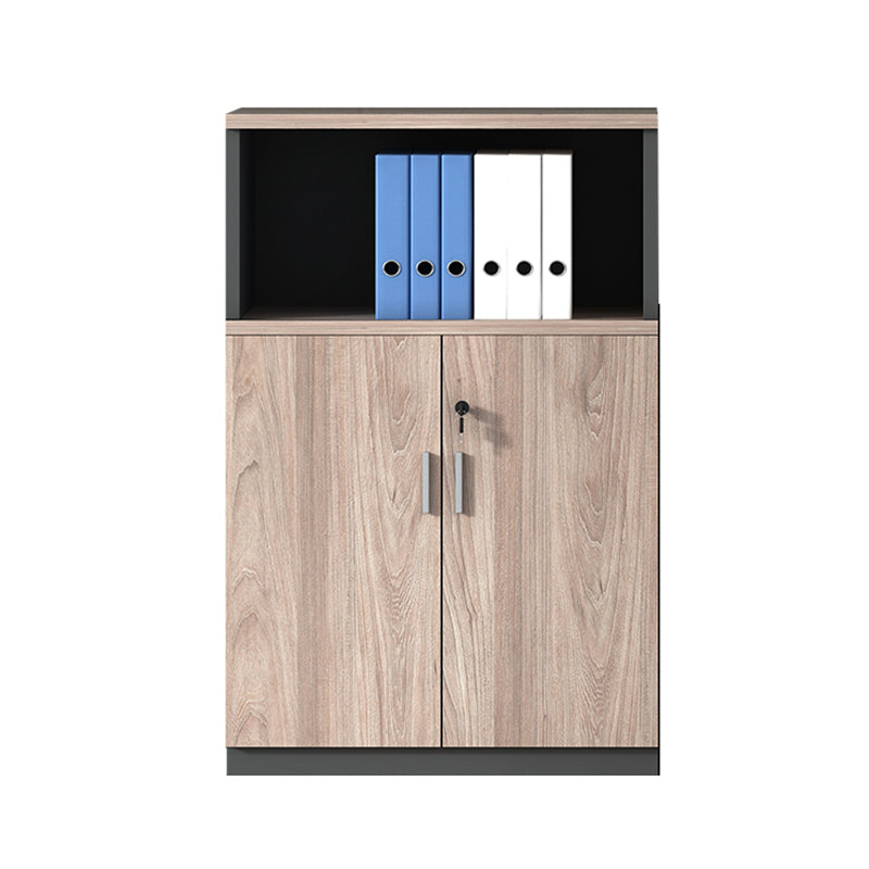 Modern Wooden Filing Cabinet Lock Storage for Home and Office