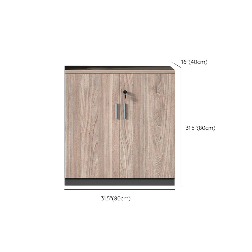 Modern Wooden Filing Cabinet Lock Storage for Home and Office