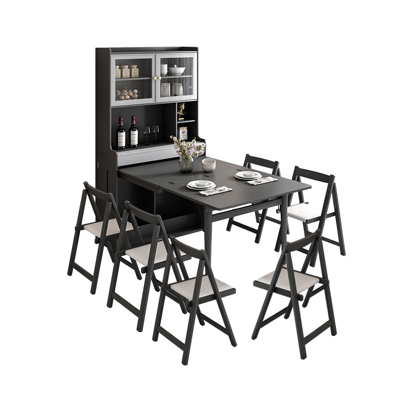 3/5/7 Pieces Modern Wooden Multi Purpose Dining Set for Home
