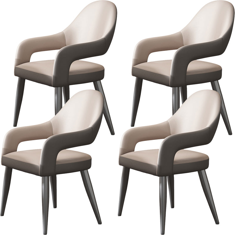 Contemporary Open Back Upholstered Dining and Accent Chairs for Home