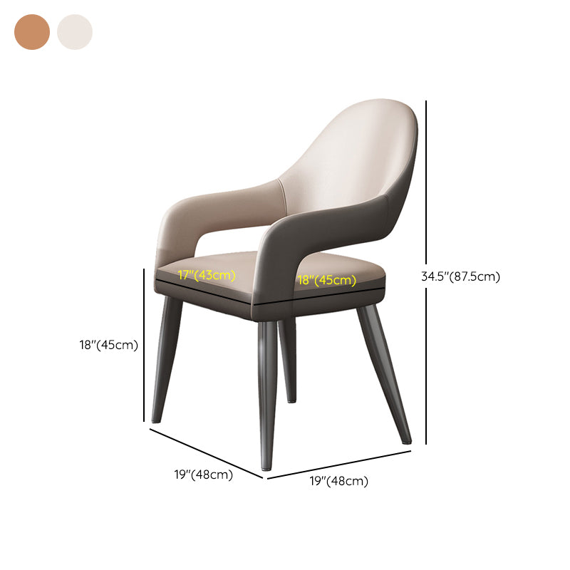 Contemporary Open Back Upholstered Dining and Accent Chairs for Home