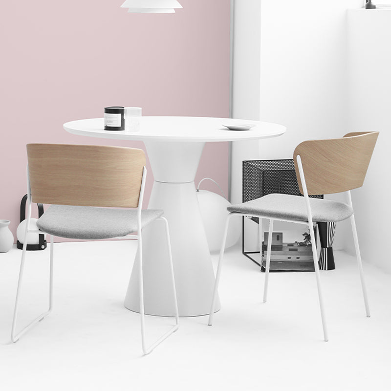 Open Back Contemporary Upholstered Dining and Accent Chairs for Home