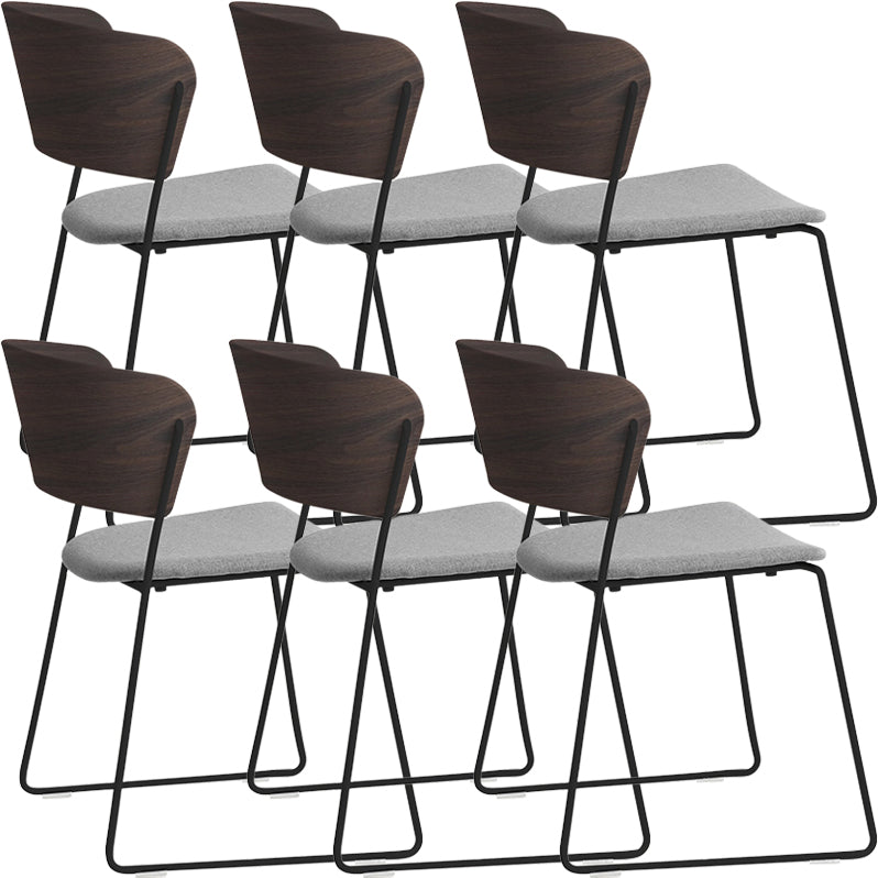 Open Back Contemporary Upholstered Dining and Accent Chairs for Home